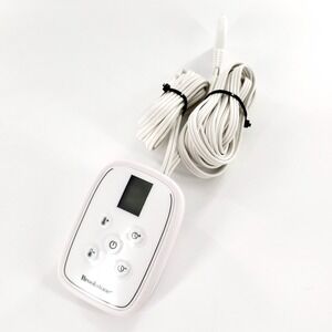 Brookstone LL-A16-10MQ Electric Heated Blanket Controller 3 Prong Power Tested